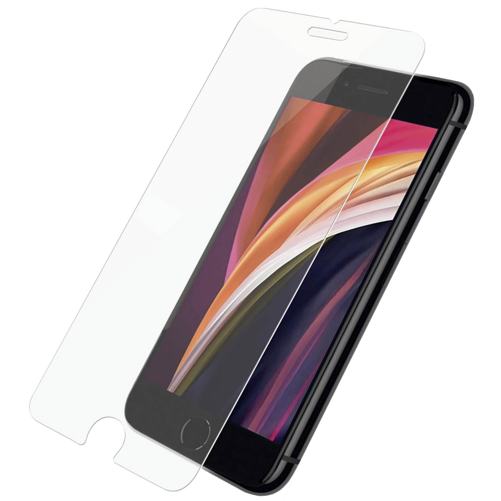 Szkło hartowane PanzerGlass Standard Fit dla Apple iPhone SE 2020, 8/7/6s/6, przezroczyste